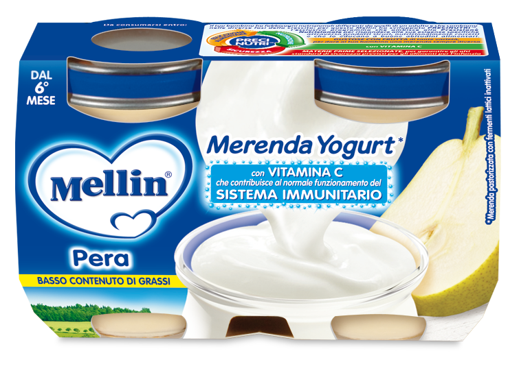 Image of Merenda Yogurt Mellin Pera 2x120g033