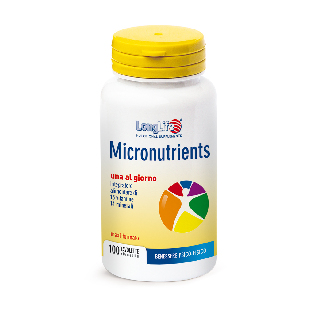 

Micronutrients LongLife 100 Tavolette Rivestite