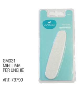 

Mini Lima Per Unghie GM031 VANTAGE 1 Pezzo