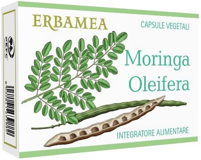 Image of Moringa Oleifera Erbamea 24 Capsule033