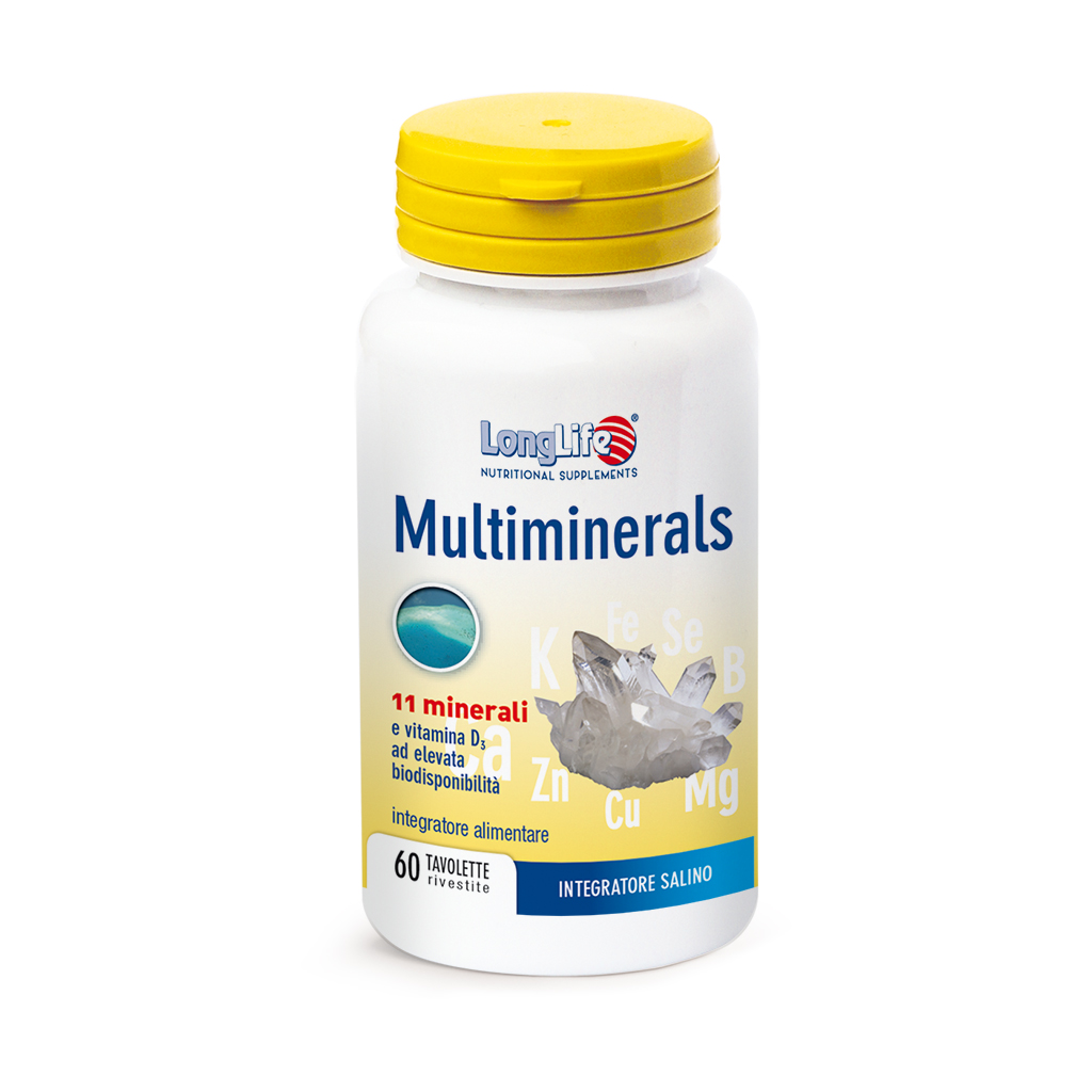 

Multimineral LongLife 60 Tavolette Rivestite