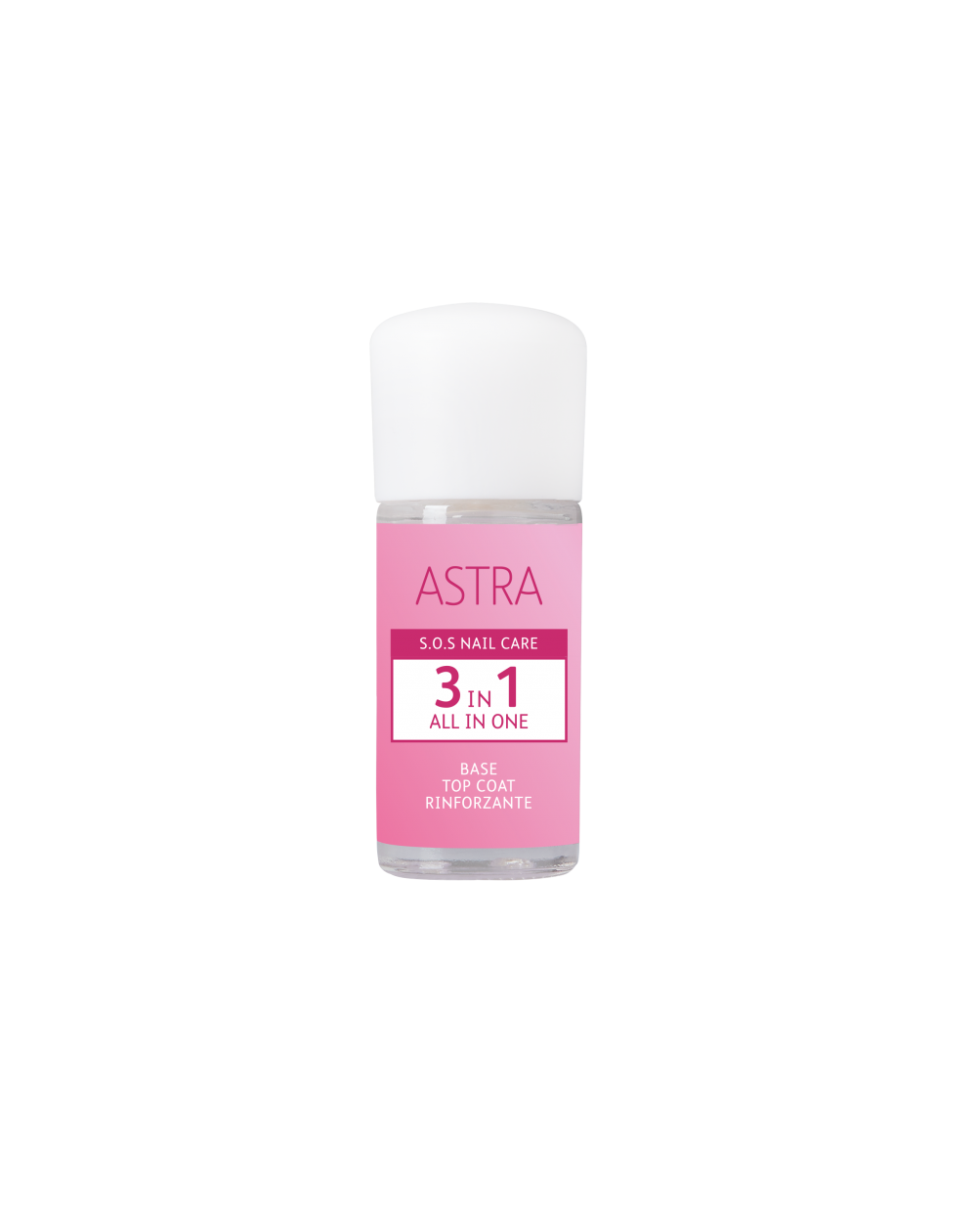 Image of NAIL CARE 3 IN 1 ALL IN ONE Astra MakeUp 12ml