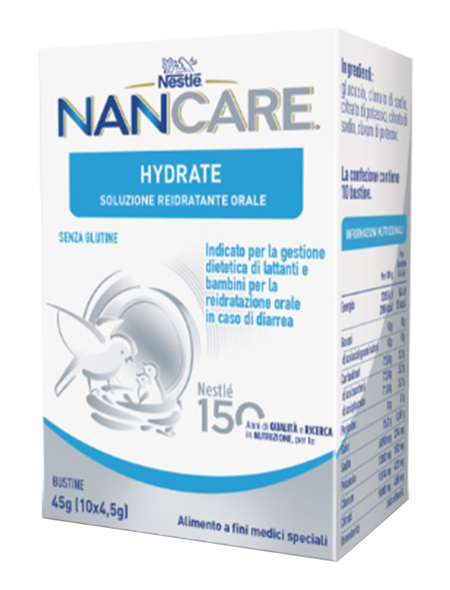 

NANCARE HYDRATE Soluzione Reidratante Nestlé 10 Bustine