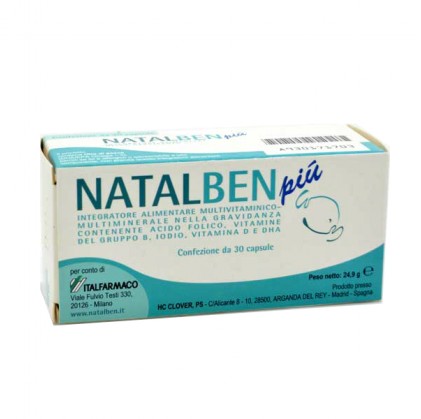 

Natalben Piu' Italfarmaco 30 Capsule