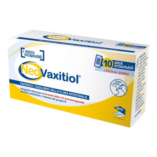 

NeoVaxitiol IBSA 10 Stick Orosolubili