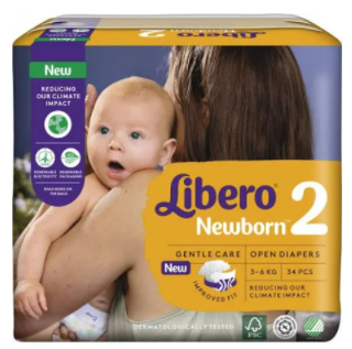 Image of Newborn 2 Libero 34 Pezzi033