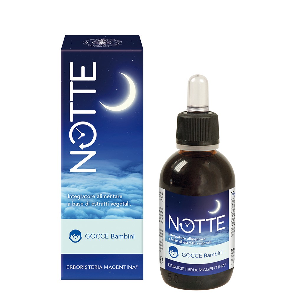 Image of Notte Gocce Bambini Erboristeria Magentina 50ml033