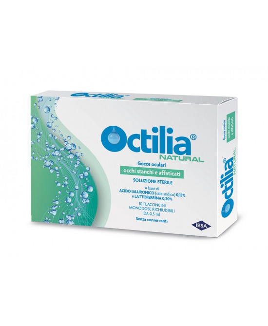 

Octilia Natural Gocce Oculari Occhi Stanchi E Affaticati IBSA 10 Monodose