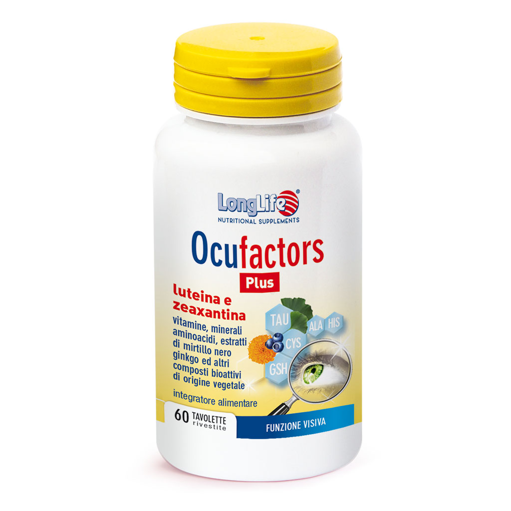 

OcuFactors Plus LongLife 60 Tavolette Rivestite