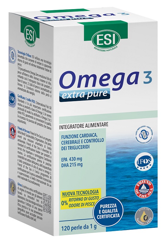 Image of Omega 3 Extra Pure ESI 120 Perle033