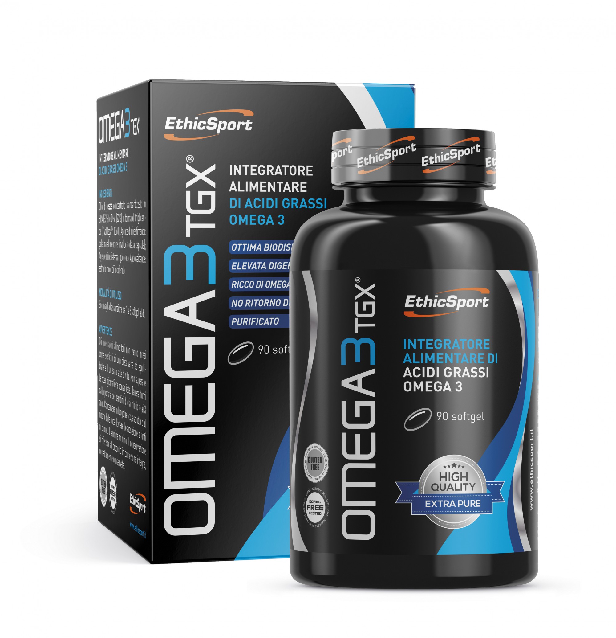 

Omega3 Tgx Ethic Sport 90 Soft Gel