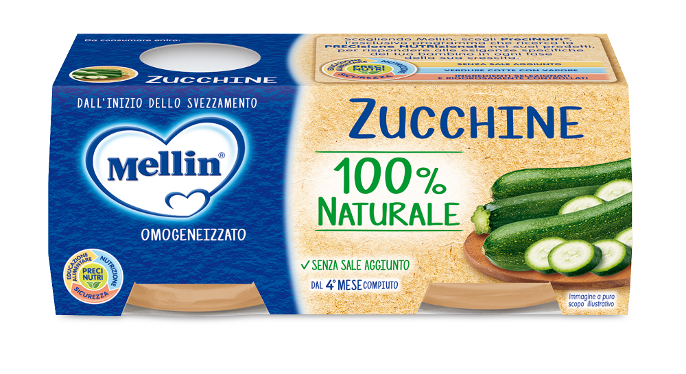 Image of Omogeneizzato Di Zucchine Mellin 2x80g033