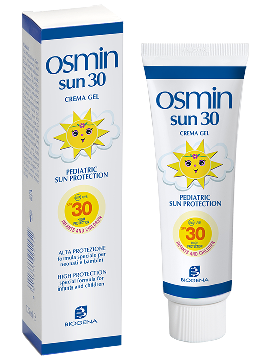 Biogena Osmin Sun Crema Solare Protettiva Spf30 Pediatrica per Pelle Sensibile 90 ml