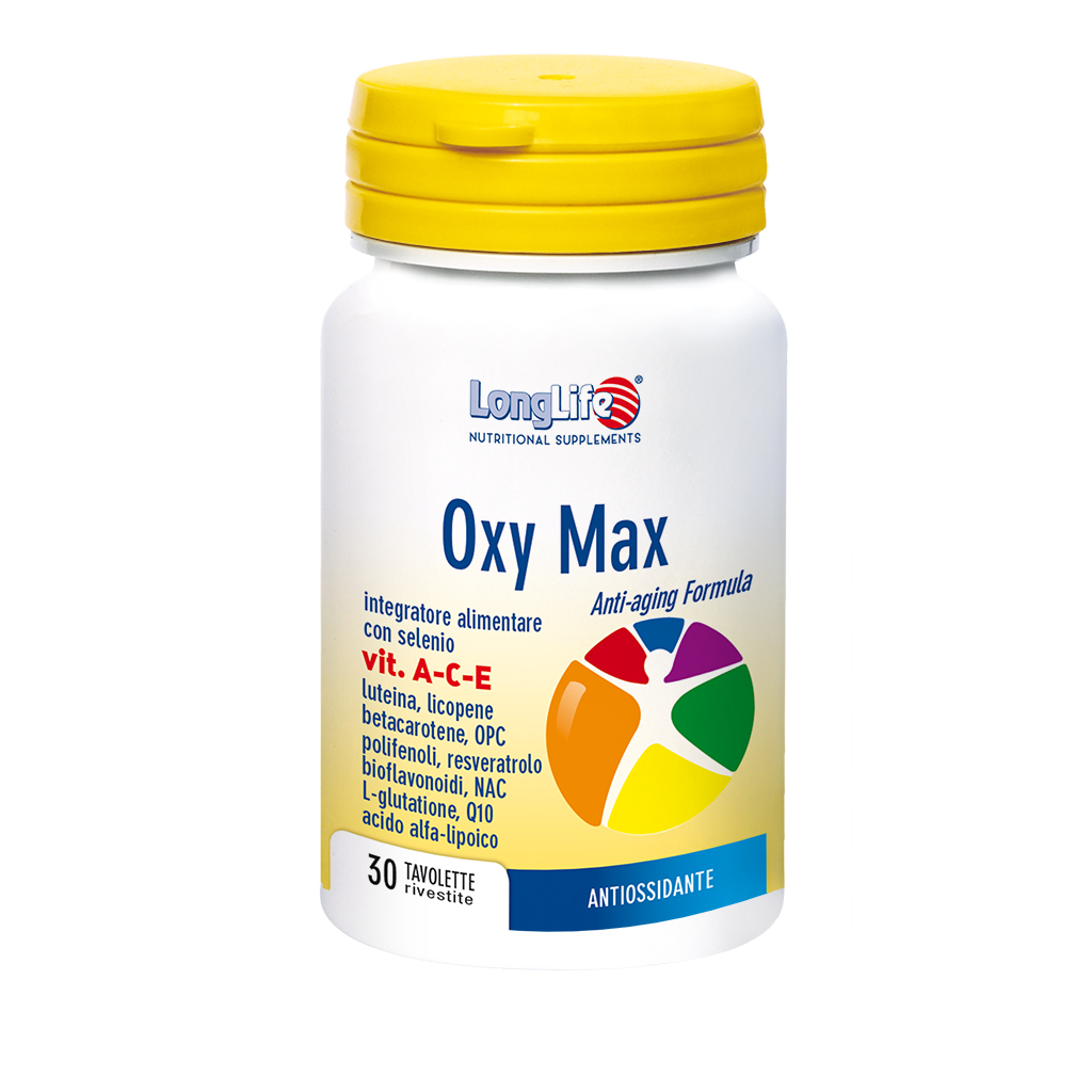 Oxy Max A-C-E LongLife 30 Tavolette Rivestite