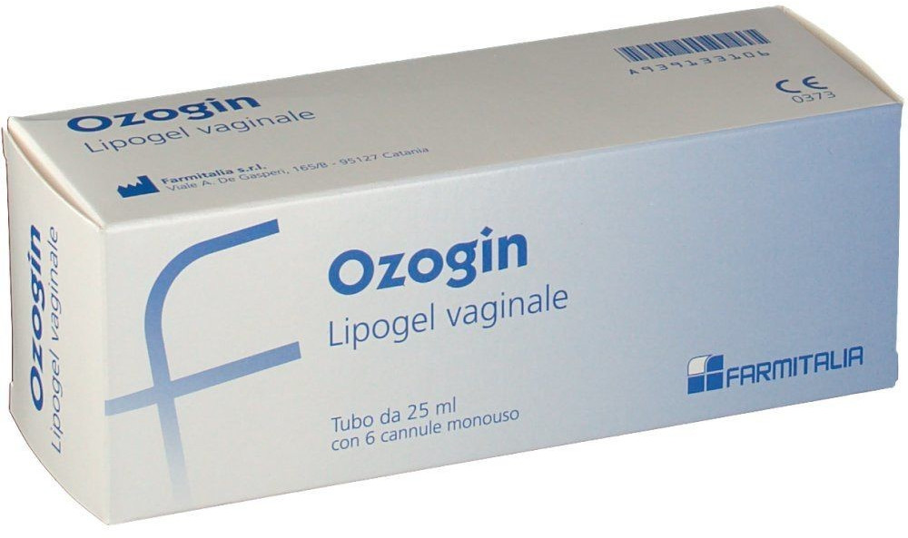 

Ozogin Lipogel Vaginale Farmitalia 25ml + 6 Cannule Monouso