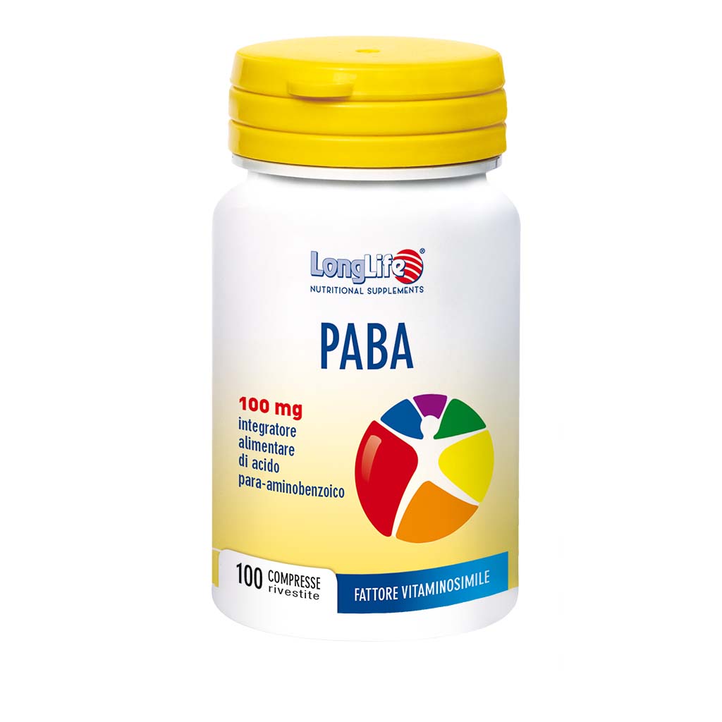 

PABA 100mg LongLife 100 Compresse Rivestite