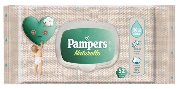 Image of PAMPERS NATURELLO/A/PURA X 52