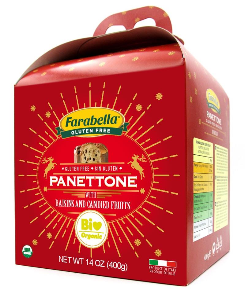 Panettone Con Uvetta E Canditi Farabella® 550g