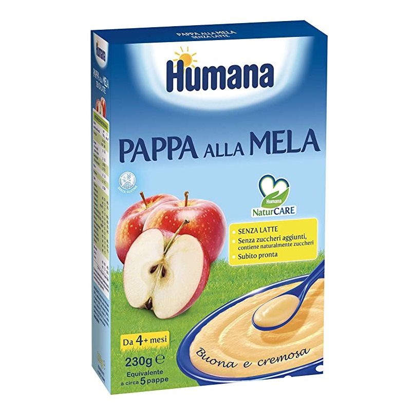 Image of Pappa Alla Mela Humana 230g033