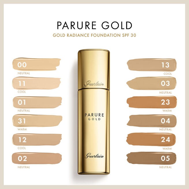 Image of PARURE GOLD 02 GUERLAIN Paris 1 Fondotinta033