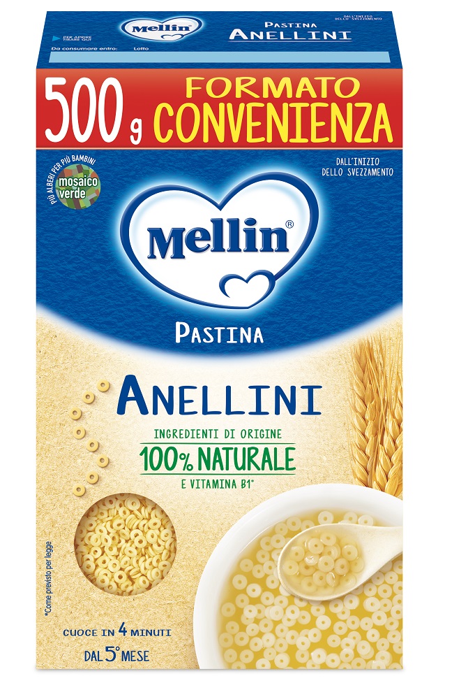 Image of Pastina Anellini Mellin 500g