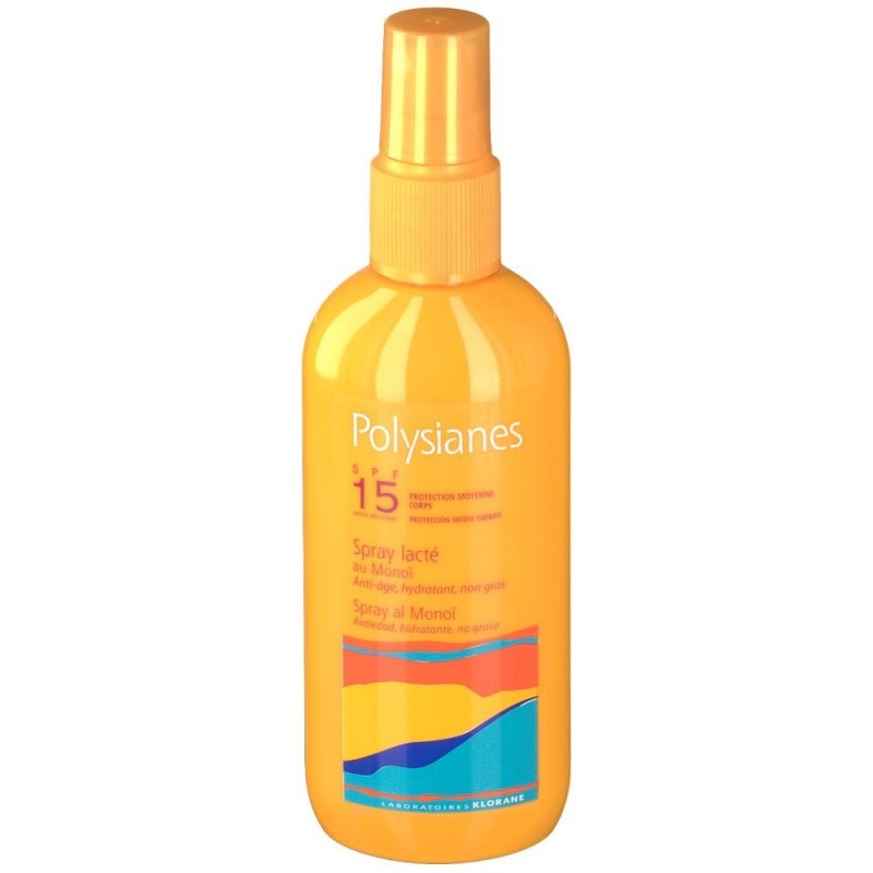 Image of Polysianes Spf15 Klorane 125ml033