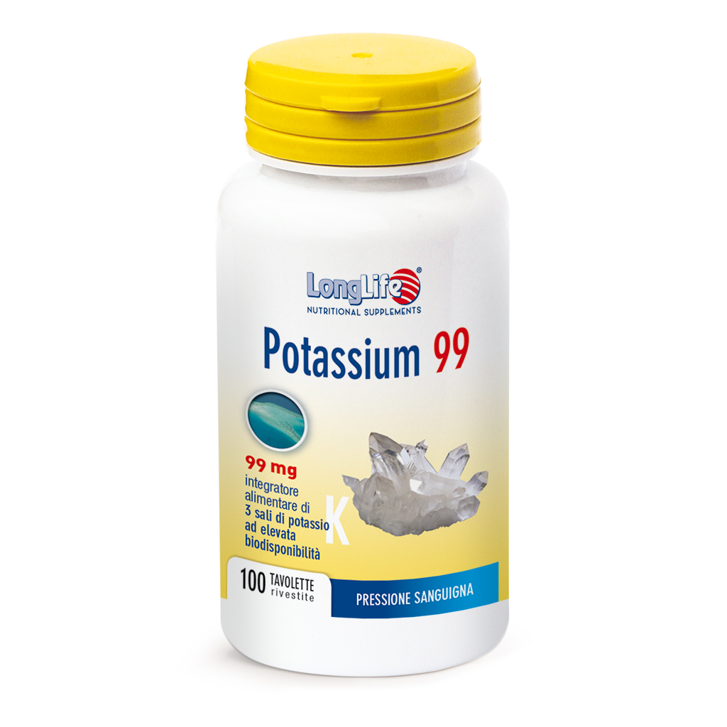 

Potassium 99 LongLife 100 Tavolette Rivestite