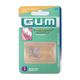 Image of Gum Proxabrush Protezione Antibatterica Scovo 8 Pezzi 902223243