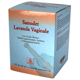 Image of Abbate Gualtiero Sanodet Lavanda Vaginale 4 Flaconi Da 140ml 905562397