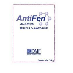 Image of DMF Antifen Arancia Miscela Di Aminoacidi 20 Buste 30g