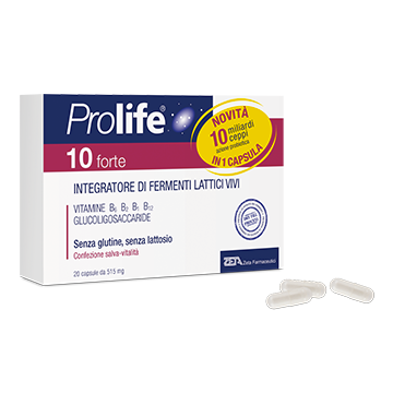 

Prolife 10 Forte Zeta Farmaceutici 20 Capsule