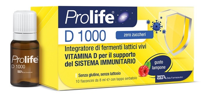 Image of Prolife D 1000 Zeta Farmaceutici 10 Flaconcini 8ml