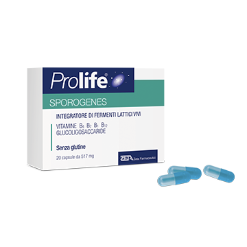 

Prolife Sporogenes Zeta Farmaceutici 20 Capsule