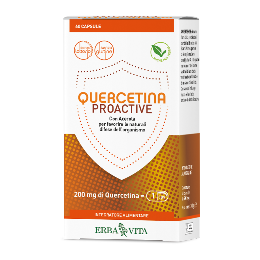 Image of Quercitina Proactive Erba Vita 60 Capsule