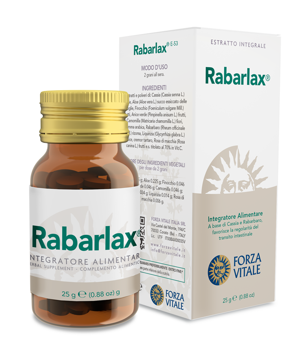 

Rabarlax Forza Vitale 25g