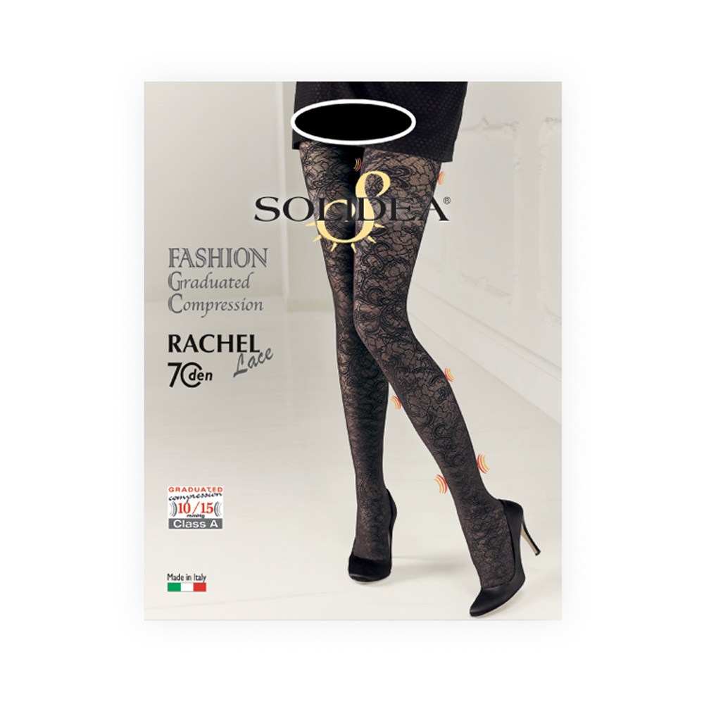 Image of RACHEL 70 Collant SOLIDEA Antracite Taglia 2M033