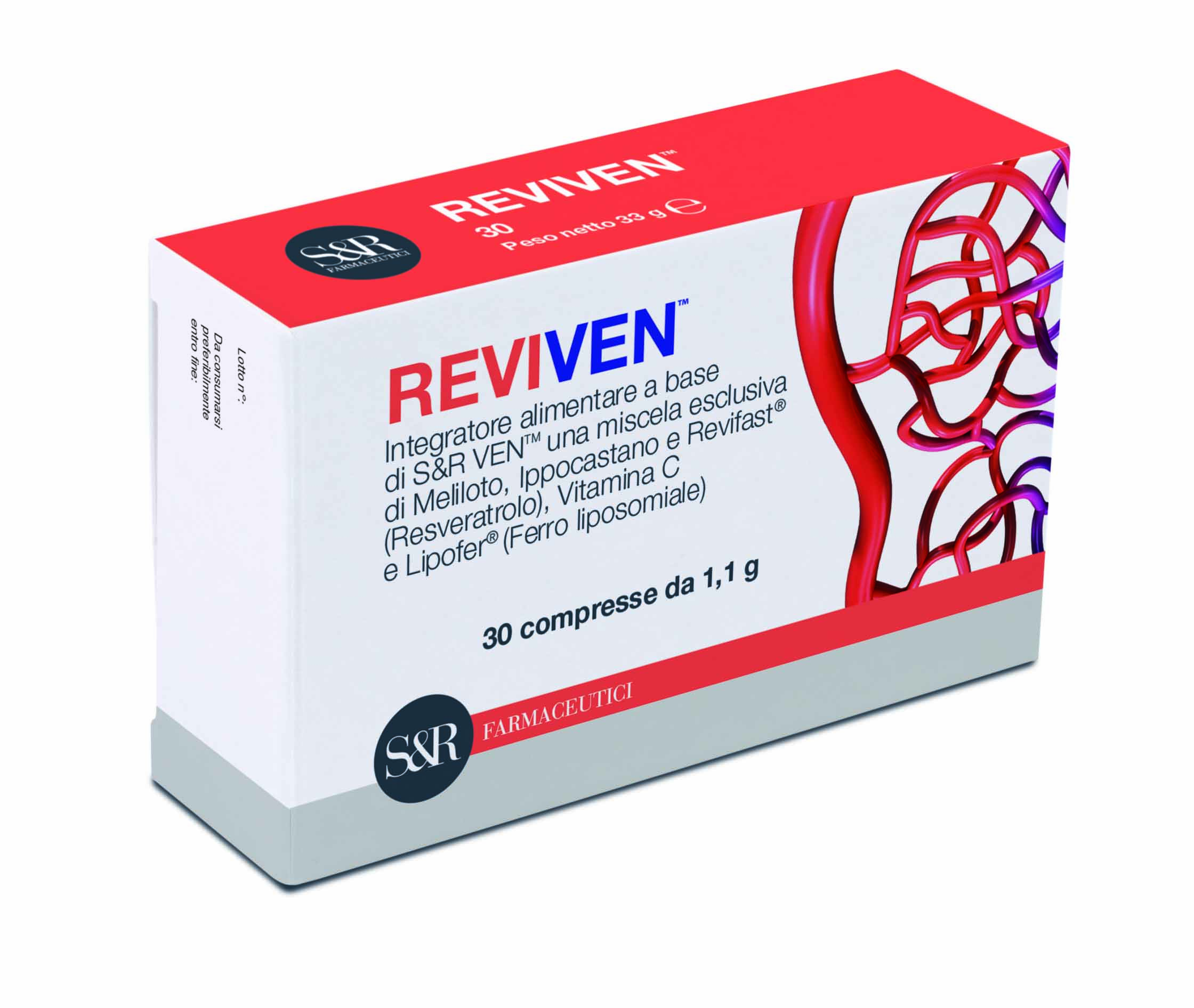 Image of Reviven S&R Farmaceutici 30 Compresse033