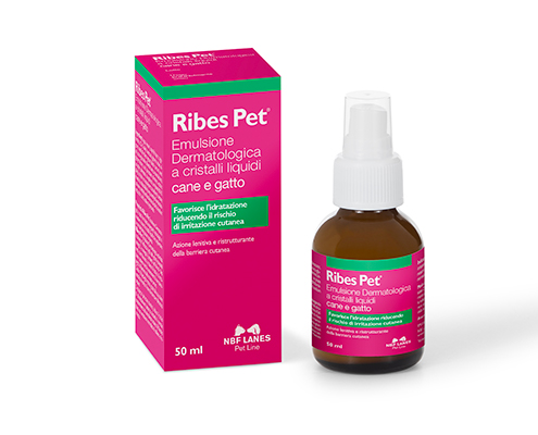 

Ribes Pet Emulsione Dermatologica A Cristalli Liquidi Cane E Gatto NBF Lanes 50ml