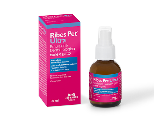 

Ribes Pet Ultra Emulsione Dermatologica Cane E Gatto NBF Lanes 50ml