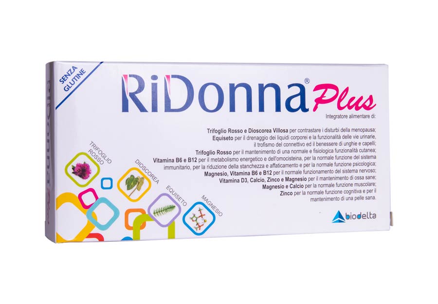 Image of RiDonna Plus Biodelta 30 Compresse