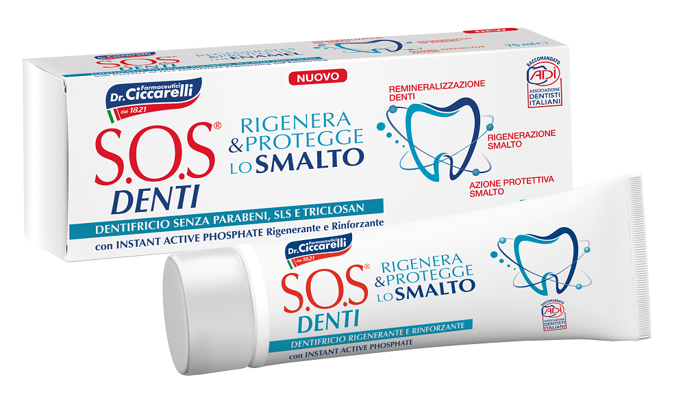 

S.O.S DENTI REMINERALIZZANTE 75 ML