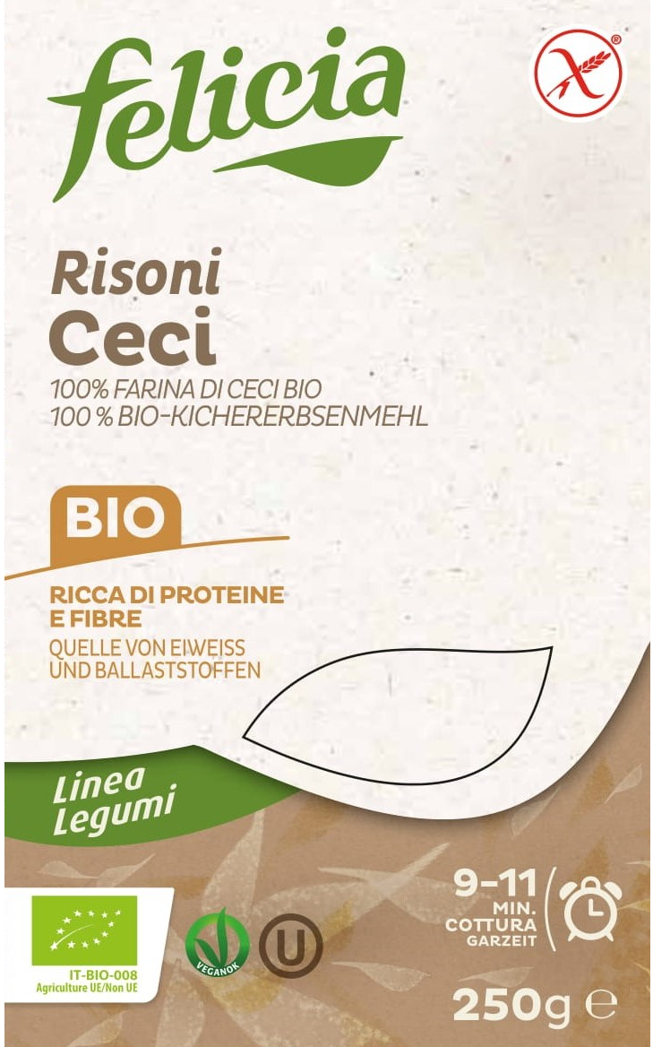 

Risoni Ceci Felicia Bio 250g