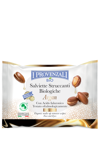 

Salviette Struccanti Biologiche Argan I PROVENZALI 20 Pezzi