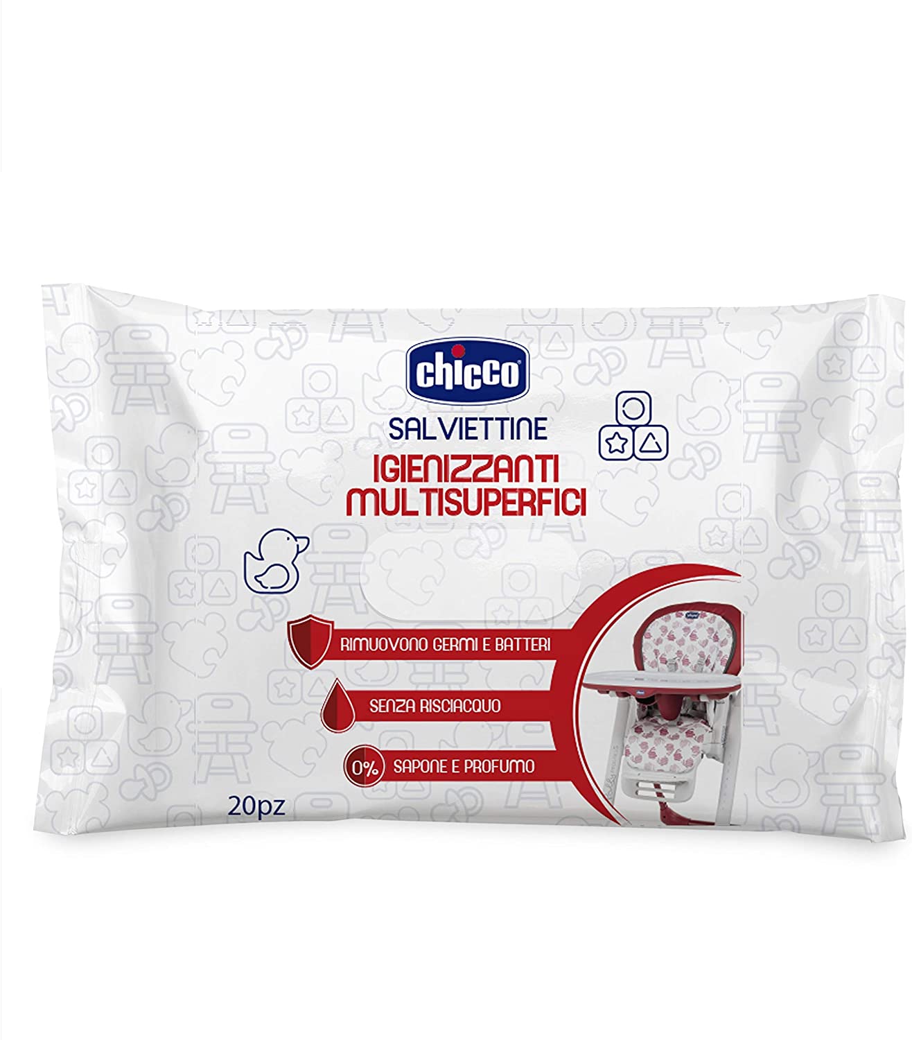 

CHICCO SALVIETTINE IGIN. 20 PZ