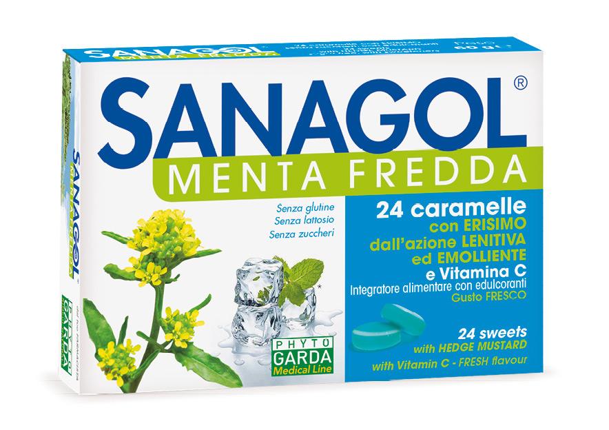 

SANAGOL MENTA FREDDA Phyto Garda 24 Caramelle