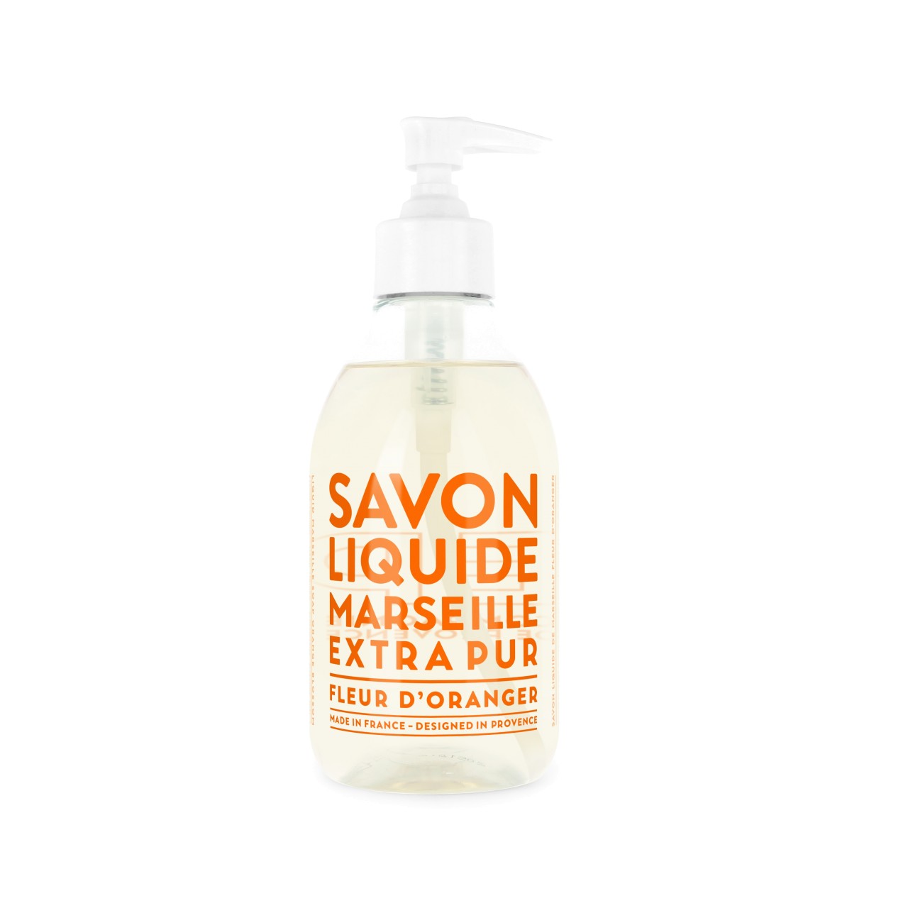 Image of Sapone Liquido Di Marsiglia Fleur D&#39;orange Compagnie De Provence 300ml