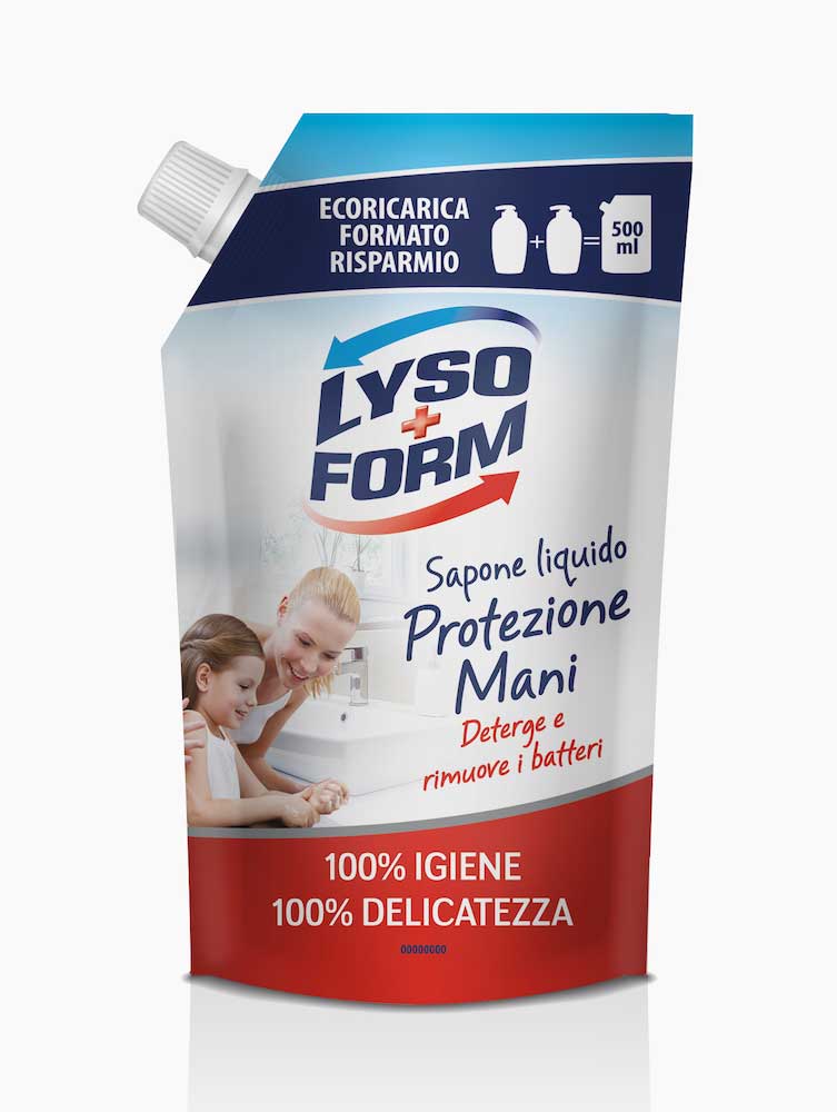 

Sapone Liquido Protezione Mani Lysoform 500ml