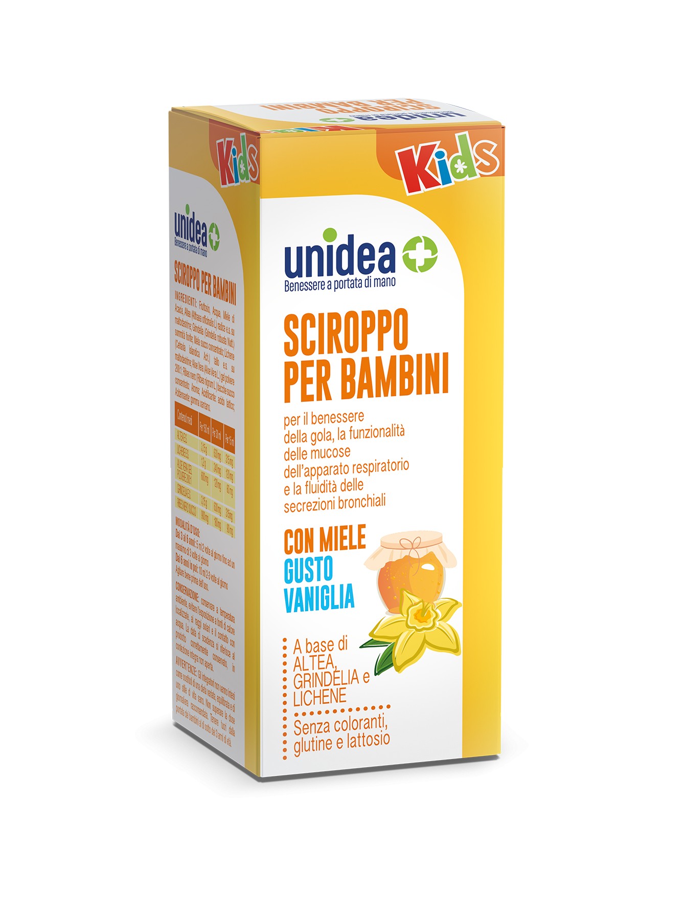 Image of SCIROPPO PER BAMBINI unidea 150ml033