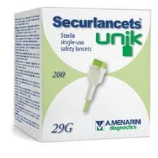 

Securlancets Unik A.Menarini 200 Pezzi