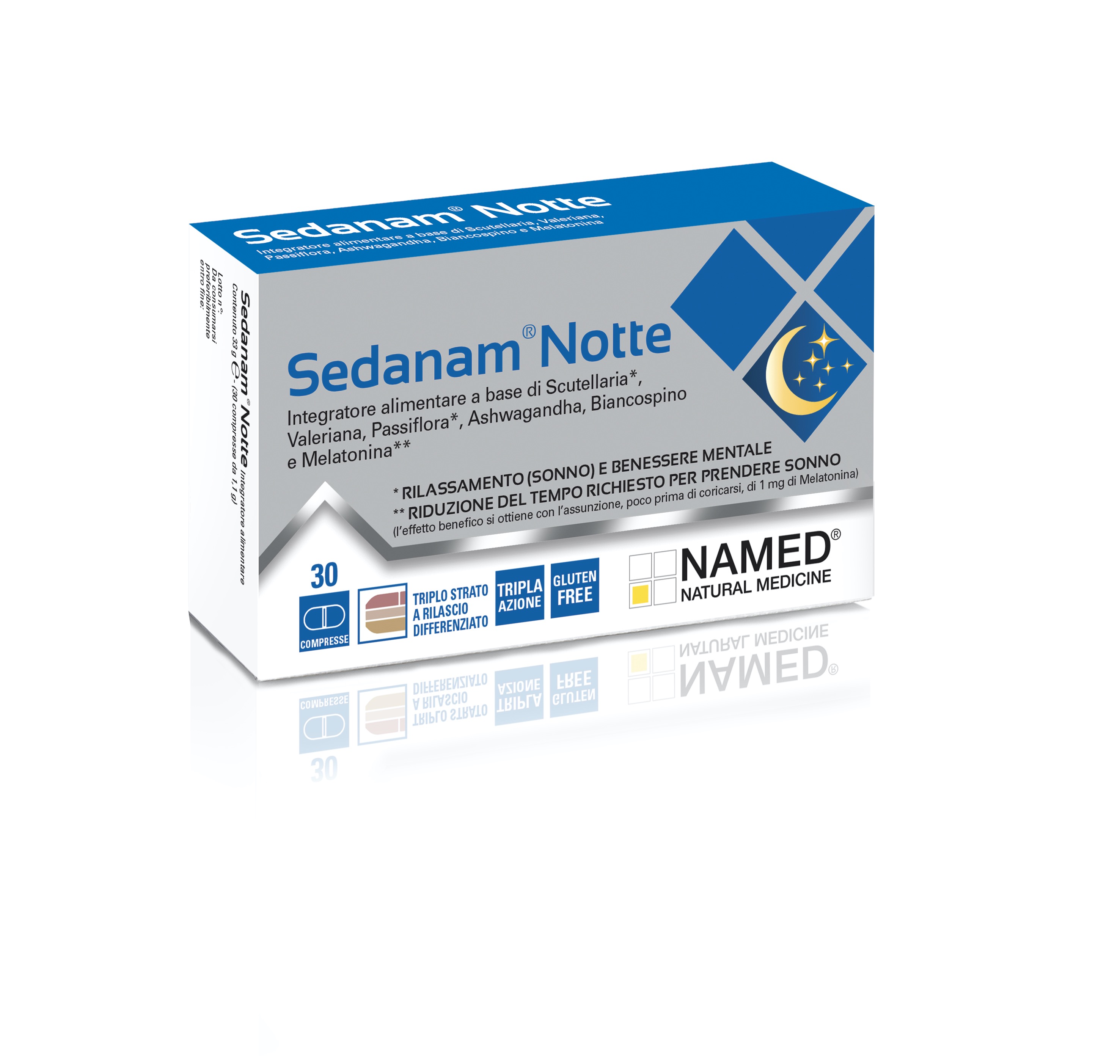 

Sedanam® Notte NAMED® 30 Compresse